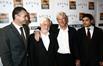 Richard Gere with festival heads at the 2010 Aruba International Film Festival.