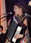 Lead actress Natalia Tena performs with her band Molotov Jukebox