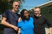 Stephen Daldry, Pauline Malefane and Mike Downey
