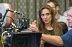 Angelina Jolie on set of In the Land of Blood and Honey