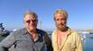 Jeremy Thomas on set with Pål Sverre Valheim Hagen