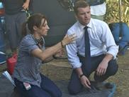 Ami Caanan Mann on the set of Texas Killing Fields