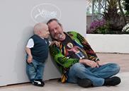 (L-R) Director Terry Gilliam and actor Verne Troyer at the photo call of "The Imaginarium Of Doctor Parnassus" at the 62nd Cannes Film Festival in Cannes
