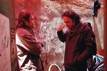 Javier Bardem and Alejandro Gonzalez