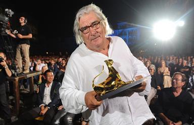 Jean-Claude Brisseau with his Golden Leopard