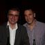 Screen group editor Conor Dignam with De Lane Lea re-recording mixer Chris Burdon