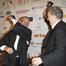 Terry Gilliam and Stephen Frears have fun on the red carpet