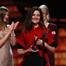 Lars von Trier's wife Bengt Froge accepts the best film honours on his behalf