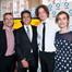 Dogwoof's Andy Whittaker, Oli Harbottle and Anna Godas with producer Lawrence Bender (second from right)