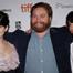 Domhnall Gleeson (left), Zach Galifianakis (centre), Thomas Mann (right)