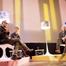 IFFR’s Big Talk with director Miike Takashi (left) and host Gawie Keyser (right).