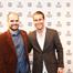 Black's Game director Oskar Thor Axelsson with actor Thorvaldur David Kristjansson