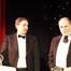 Nigel Green (left) and Trevor Green accept the Lifetime Achievement Award