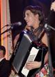 Lead actress Natalia Tena performs with her band Molotov Jukebox