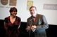 Festival co-directors Allison Gardner and Allan Hunter on opening night