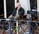 Clint Eastwood on the set of Hereafter