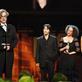 Wim Wenders on stage with some of the dancers who appear in Pina