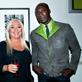 Vanessa Feltz with Ozwald Boateng