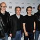 At the composing panel: Musician Hugh Marsh, Composer and Director of the Film Music program at the Sundance Institute Peter Golub, Composer Harry Gregson-Williams and Musician Martin Tillman.