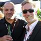 Sol Papadopoulos from Hurricane Films with James Weyman from the Ontario Media Development Corporation
