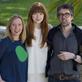 Karen Gillan with Not Another Happy Ending producer Claire Mundell and director John McKay