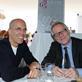 Thierry Fremaux and Jeffrey Katzenberg at Majestic Beach