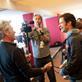 Gael Garcia Bernal does press for No at Chivas House.