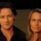 James McAvoy (left) and Robin Wright