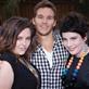 Francesca Gasteen (left), Ryan Kwanten (centre) and Cindy Nelson
