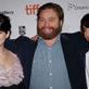 Domhnall Gleeson (left), Zach Galifianakis (centre), Thomas Mann (right)