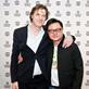 IFFR festival director Rutger Wolfson with Tatsumi director Eric Khoo