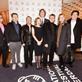 Opening of the International Film Festival Rotterdam 2012. From left; Takashi Miike, Michel Gondry, Wang Xiaoshuai, Sophie Quinton, festival director Rutger Wolfson, 38 Witnesses director Lucas Belvaux and starNicole Garcia, Patrick Sobelman.