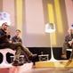 IFFR’s Big Talk with director Miike Takashi (left) and host Gawie Keyser (right).