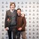 Festival director Rutger Wolfson with Davide Manuli, director of The Legend of Kaspar Hauser