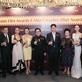 Mr Wilfred Wong, Chairman, HKIFFS, Stuart Wang, Director of Entertainment and Branded Ventures of Hopewell Asset Management Ltd., presenters and winners toast at the Asian Film Awards After Awards Party supported by E-Max Cineplex.