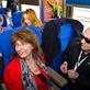 Travellers on the CineTrain, including legendary Estonian actor Arvo Kukumägi