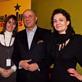 Black Rabbit's Adeline Monzier and AFF programme director Ula Sniegowska with the vice mayor of Wroclaw