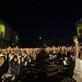 Crowds in the Piazza Grande