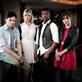 Sebastian Armesto, Georgia King, John Boyega, and Alexandra Roach