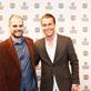 Black's Game director Oskar Thor Axelsson with actor Thorvaldur David Kristjansson