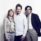 Hanne Palmquist from Nordisk Fond, director Thomas Vinterberg, and Mubi CEO Efe Cakarel