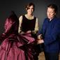 Actress Keira Knightley and costume designer Jacqueline Durran