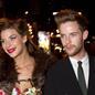 Stars Natalia Tena and Luke Treadaway on the red carpet