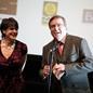 Festival co-directors Allison Gardner and Allan Hunter on opening night